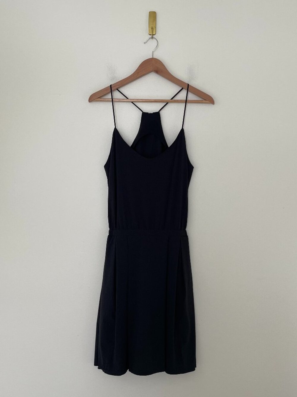 Lululemon City Summer Airy Mini Dress in Black Swift Ultra Size 6